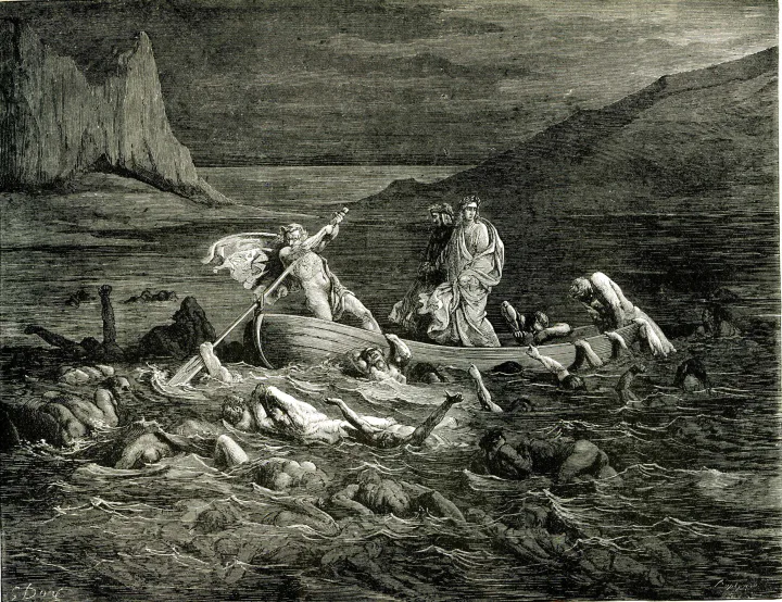 但丁神曲冥河渡亡魂版画.png