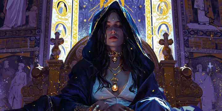 兜帽女王王座奇幻插画.png