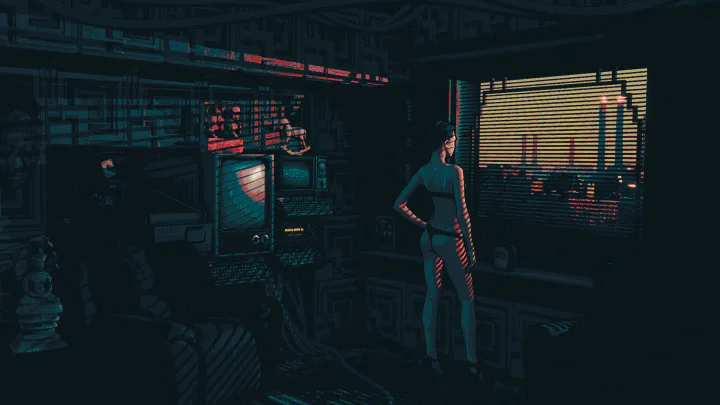 窗前女子与城市夜景插画.png