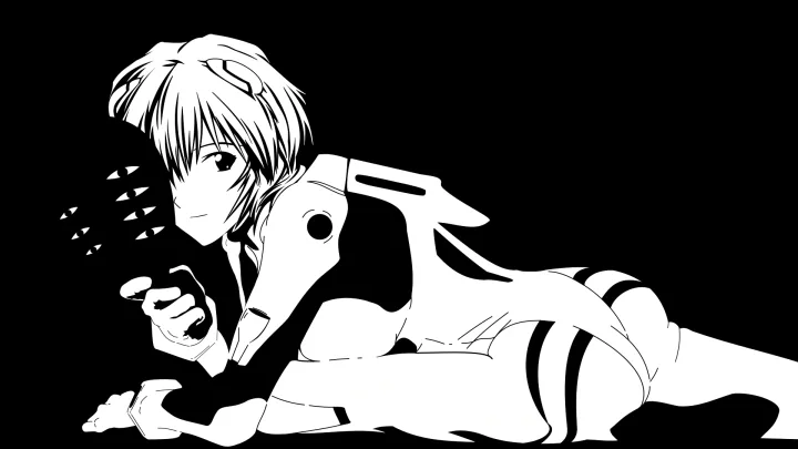 黑白动漫少女插画.png